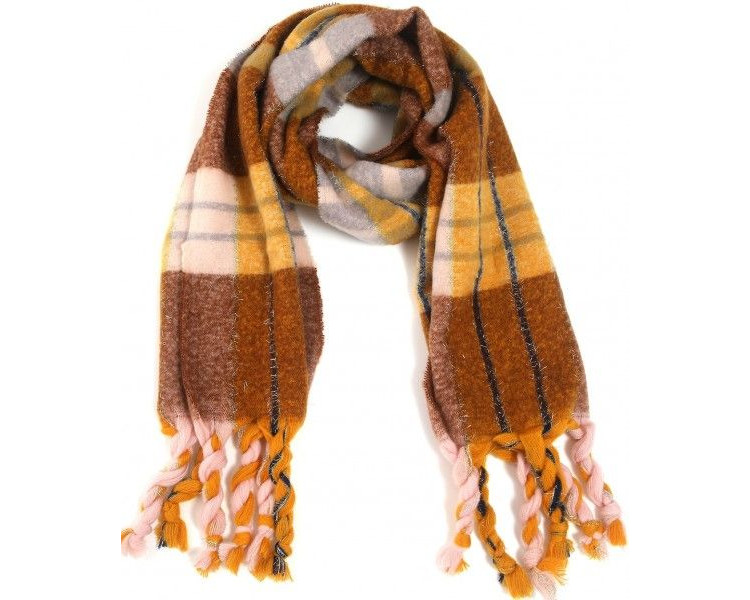 No.6 Scarf Checkered 180x60cm