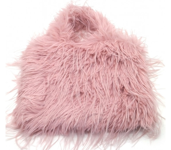 Fluffy Bag licht roos