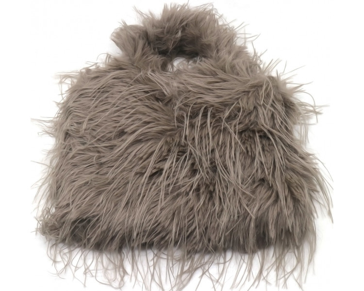 Fluffy Bag taupe