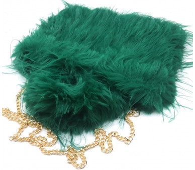 Fluffy Bag groen