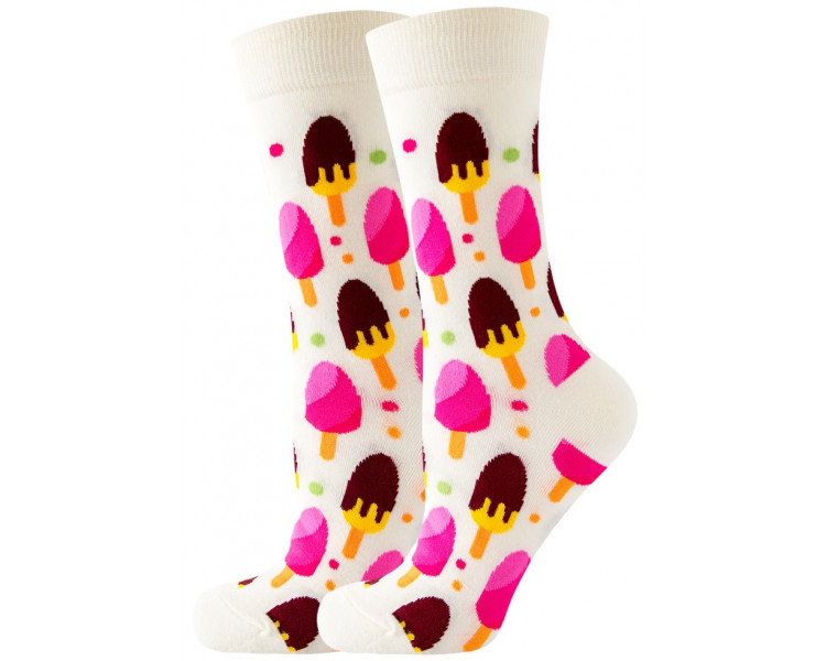 Pair of Socks Size 38-45 Icecream Pair of Socks Size 38-45 Icecream