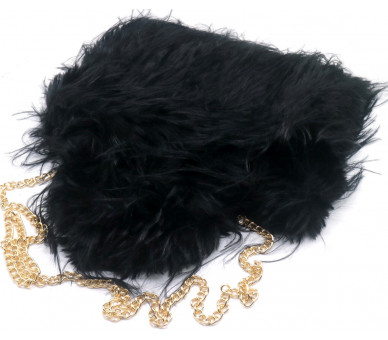 Fluffy Bag zwart