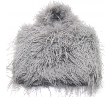 Fluffy Bag licht grijs