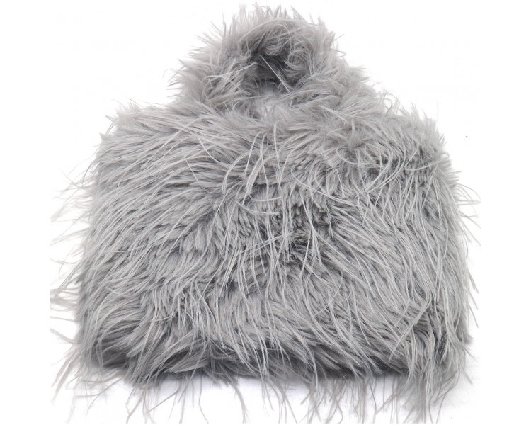 Fluffy Bag licht grijs