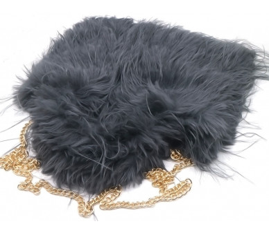 Fluffy Bag antraciet