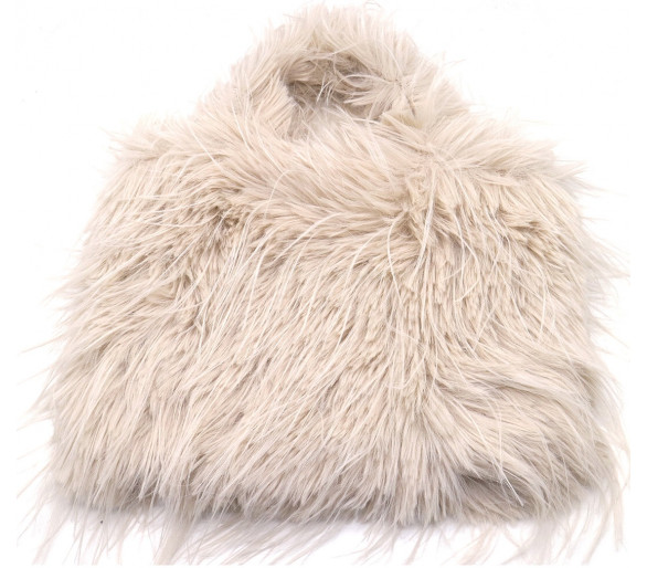 Fluffy Bag beige