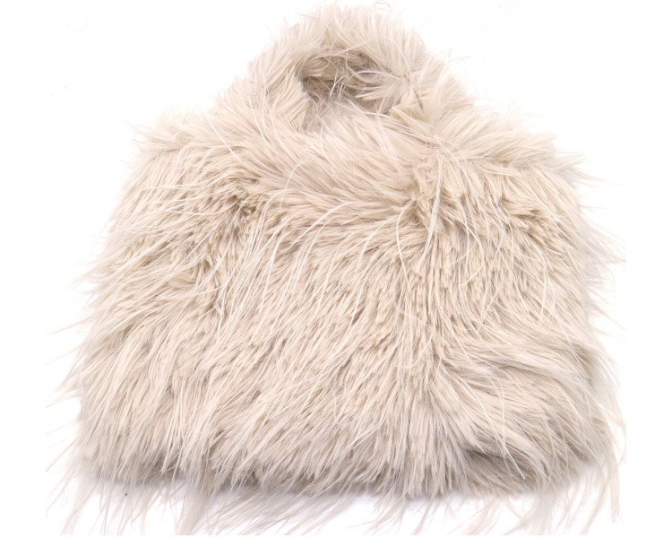 Fluffy Bag beige