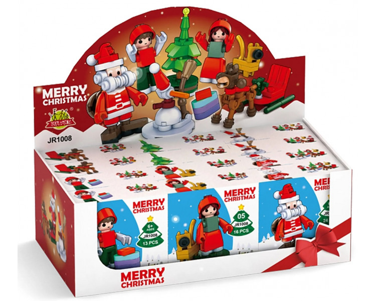Building Blocks Christmas Set - 12pcs