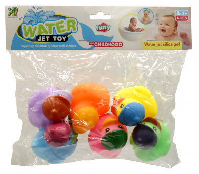Rubber Ducks 5.5cm with sound 6pcs