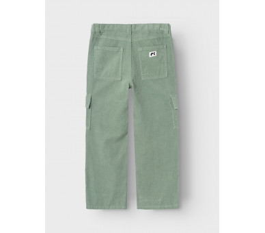 NAME IT : Zachte ribfluwelen cargo broek