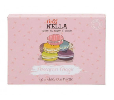 MISS NELLA : Macaron Magic Eye & Cheek Palette