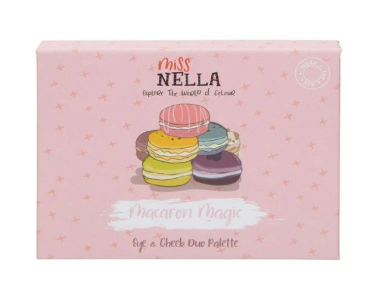 MISS NELLA : Macaron Magic Eye & Cheek Palette