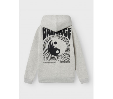 LMTD : Hoodie print voor en achteraan