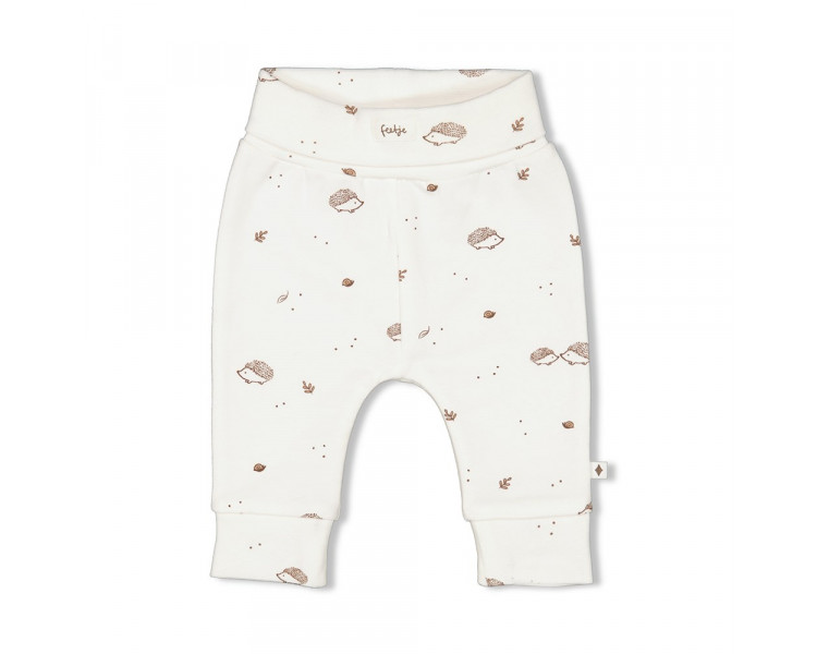 FEETJE : Trousers AOP - Hedge Hugs Offwhite