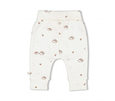 FEETJE : Trousers AOP - Hedge Hugs Offwhite