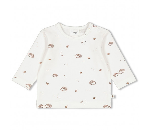 FEETJE : Longsleeve AOP - Hedge Hugs Offwhite