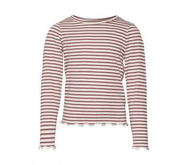 VERO MODA GIRL : T-shirt lm met glitterstrepen