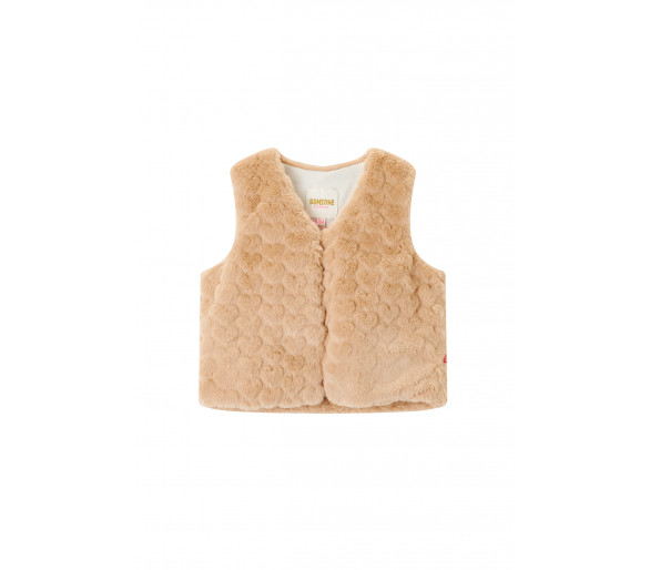 SOMEONE : Fausse fourrure avec crochet