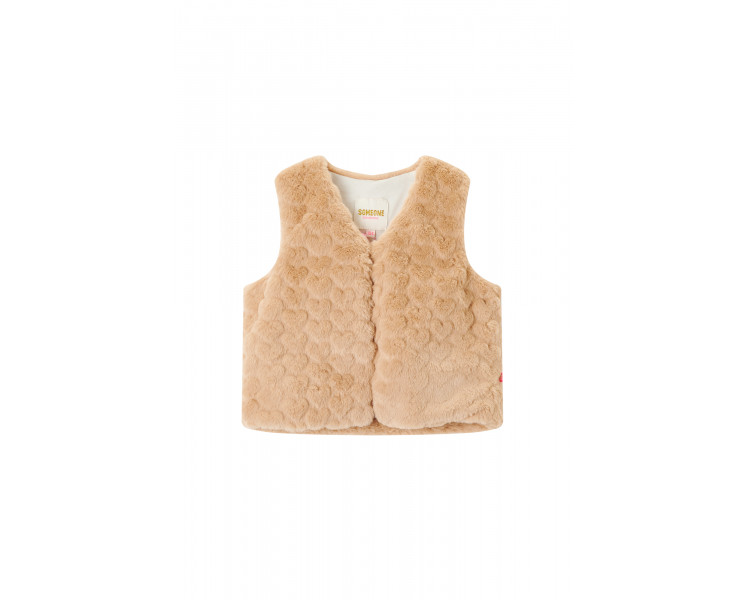 SOMEONE : Fausse fourrure avec crochet