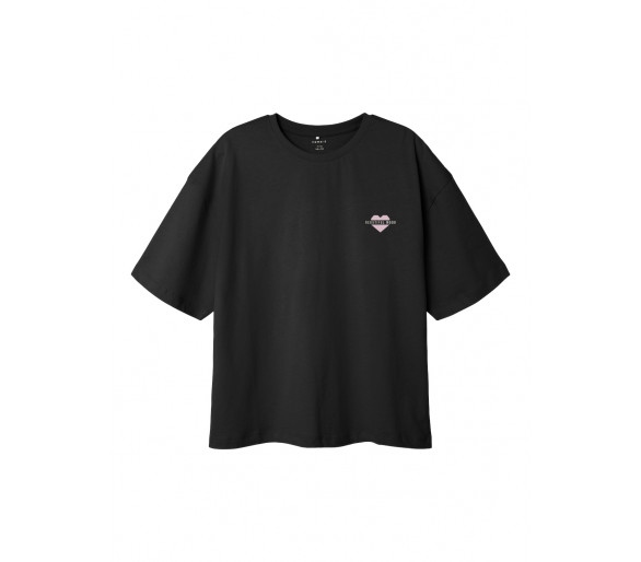 NAME IT : T-shirt ample avec des cœurs