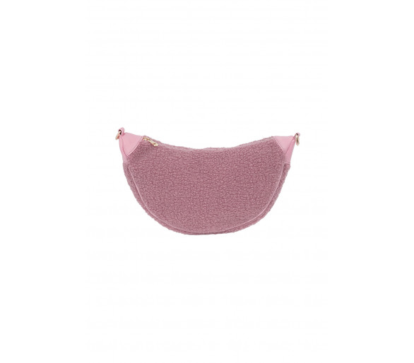 Fluffy Teddy tas - roze