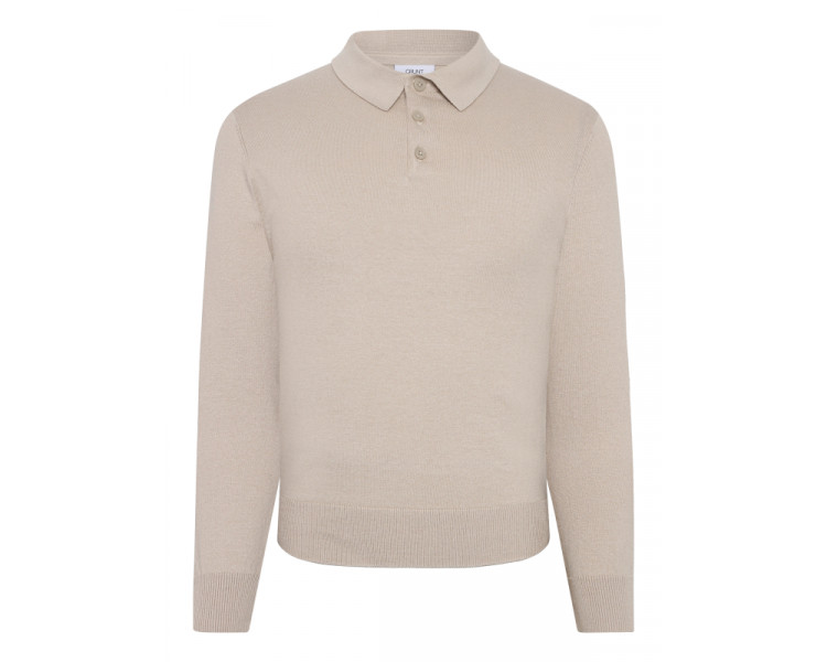GRUNT : Gebreide dunne polo trui. GRUNT : Gebreide dunne polo trui.