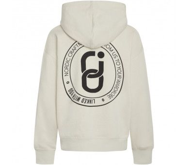 GRUNT : Hoodie met print achteraan