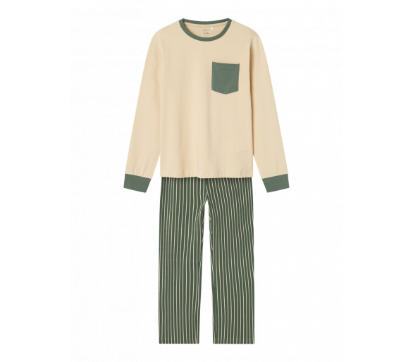 NAME IT : Un joli pyjama avec un pantalon rayé
