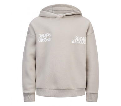 RETOUR : Super toffe hoodie met backprint