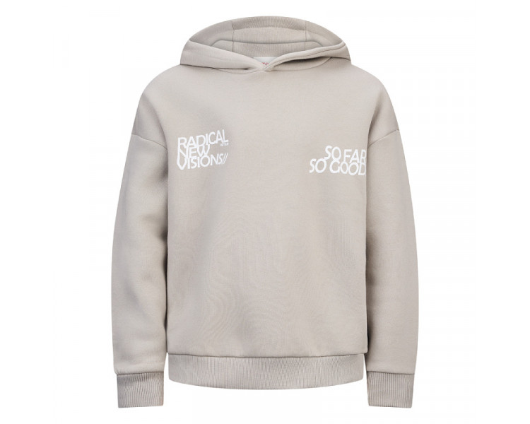 RETOUR : Super toffe hoodie met backprint