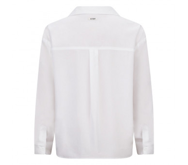 RETOUR : Oversized poplin blouse