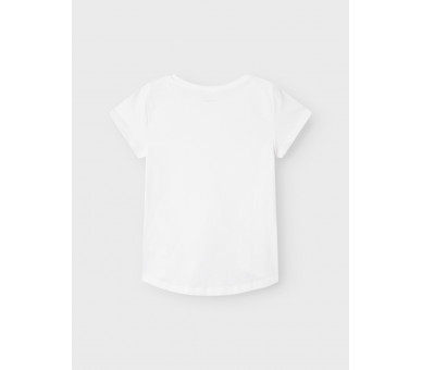 NAME IT : Leuk t-shirdt met zilveren hartje