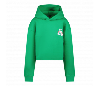 CARS : Trendy hoody met print voor en achteraan