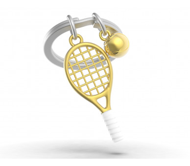 TENNIS RACKET KEYRING