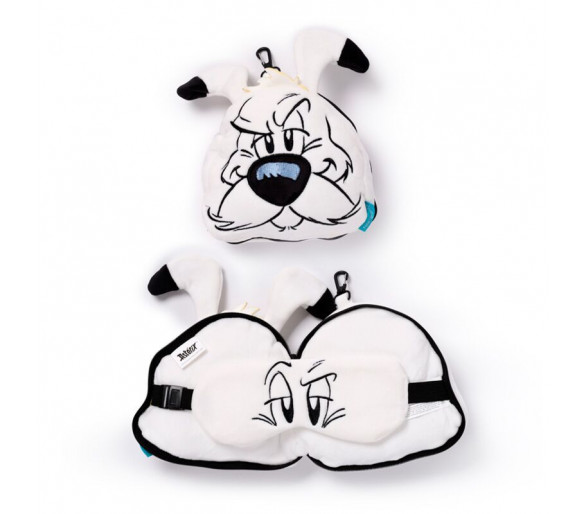 Relaxeazzz Idefix (Dogmatix) Asterix Rond Reiskussen & Slaapmasker