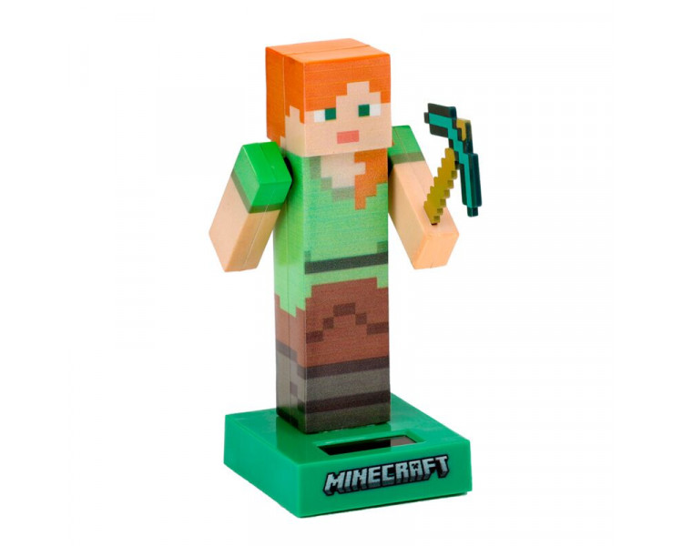 Minecraft Alex Zonnecel Solar Pal Poppetje