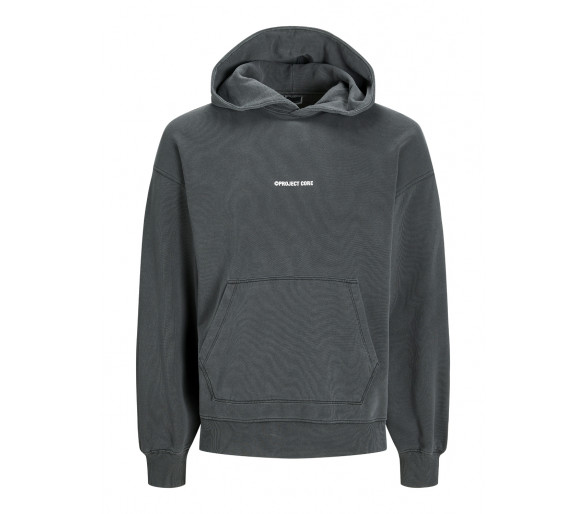 JACK & JONES : Sweat à capuche oversize avec imprimé sur le devant et