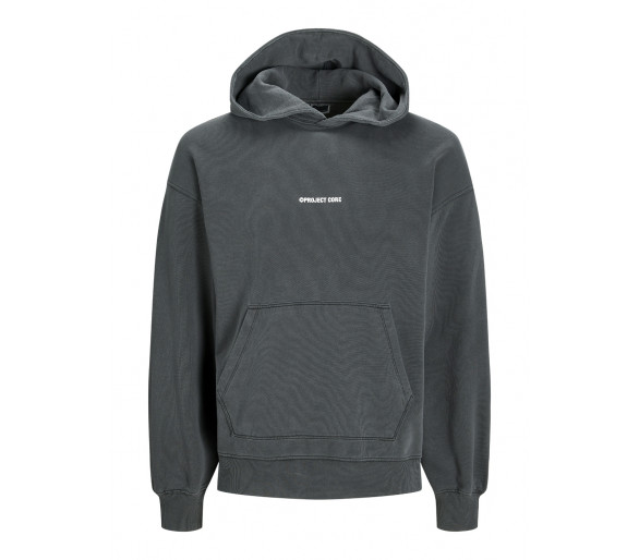 JACK & JONES : Oversize hoodie met print voor en achteraan