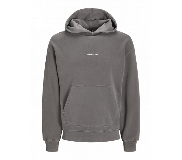 JACK & JONES : Sweat à capuche oversize avec imprimé sur le devant et