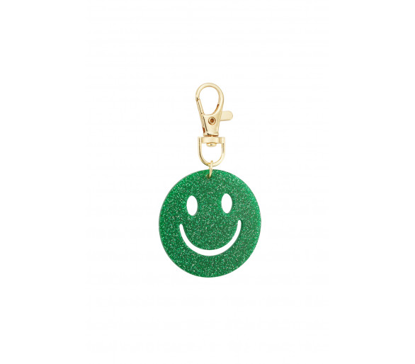 Porte-clés Keep Smiling - vert