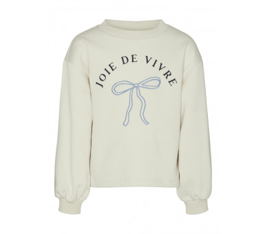 VERO MODA GIRL : Sweater met leuke opdruk