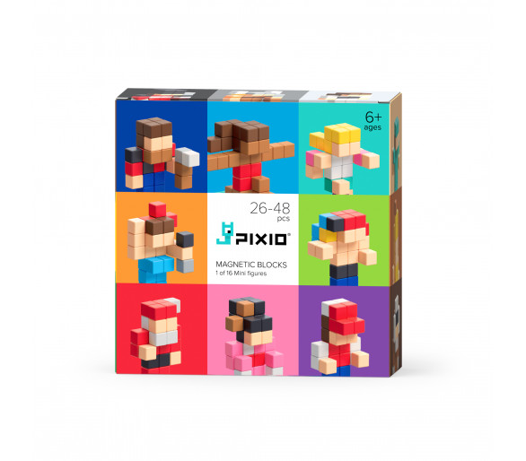 PIXIO : Série 2 de blocs de construction magnétiques surprise
