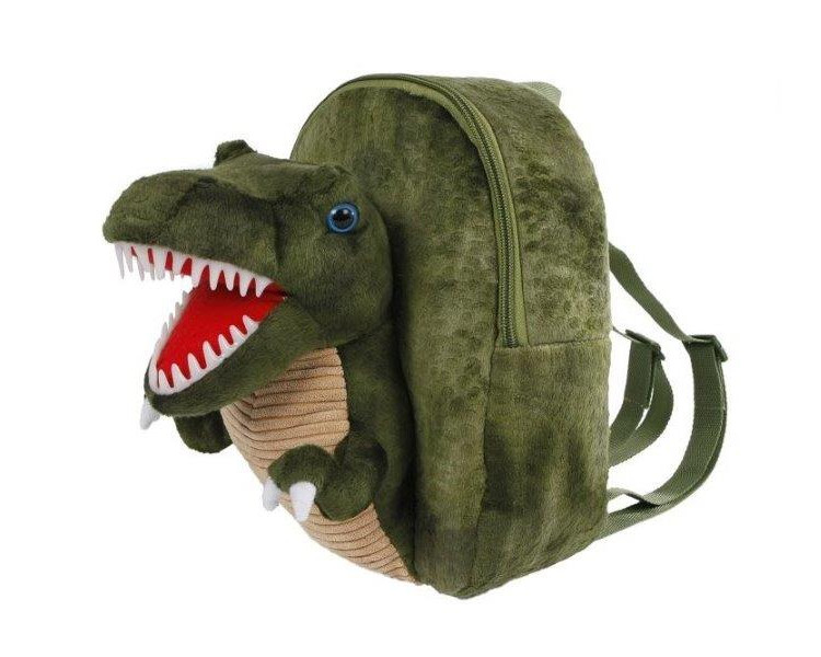 Rugzak met 3D dinosaurus 26cm