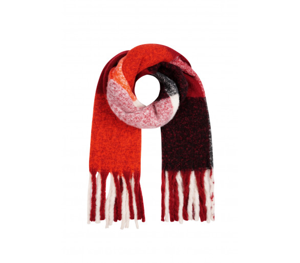 Sjaal ombre multi - rood