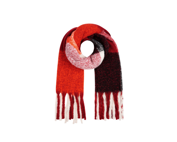 Sjaal ombre multi - rood