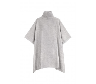 Basic poncho - gray