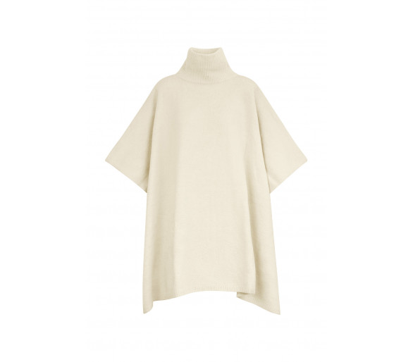 Basic poncho - beige