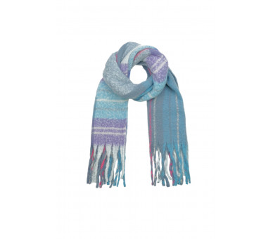 Wintersjaal chill charm - blauw