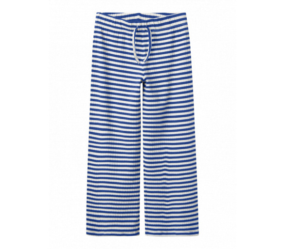 NAME IT : Pantalon doux à rayures