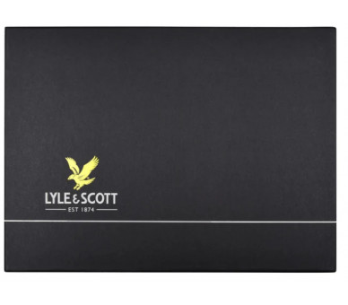 LYLE & SCOTT : Lamswollen sjaal + muts